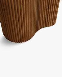 Table basse marbre rouge