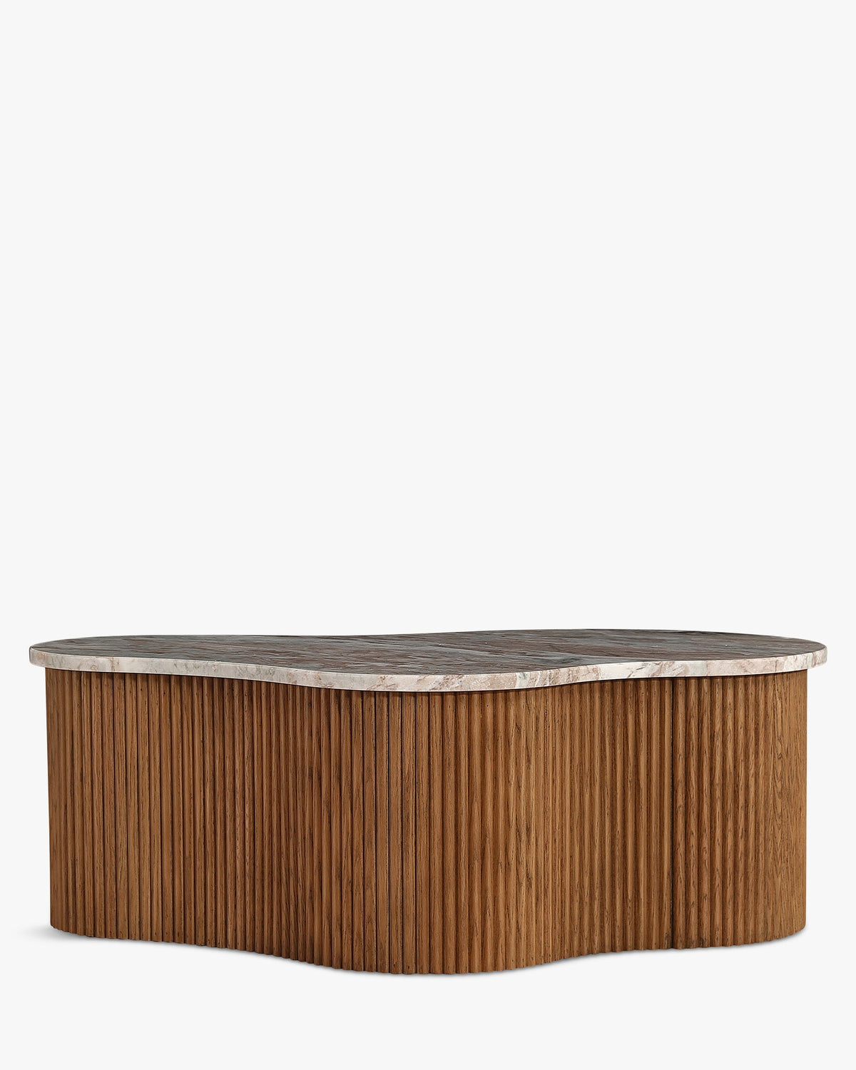 Table basse marbre rouge