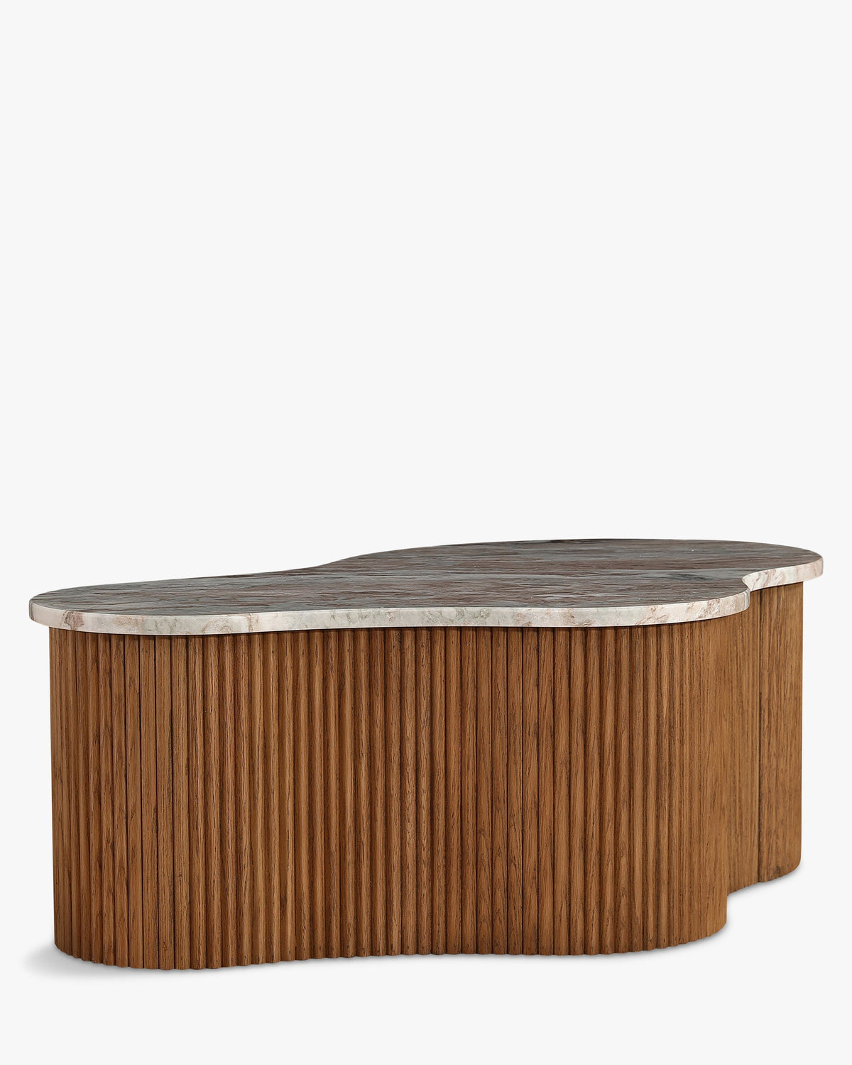 Table basse marbre rouge