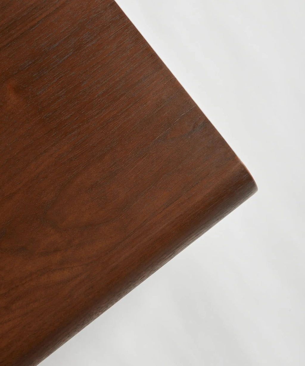 Table basse bois noyer