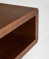 Table basse bois noyer