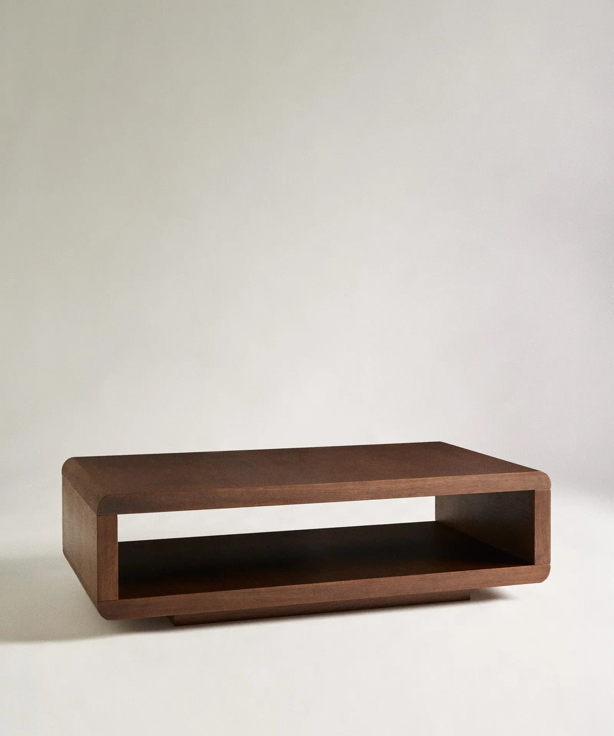 Table basse bois noyer