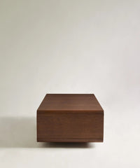 Table basse bois noyer