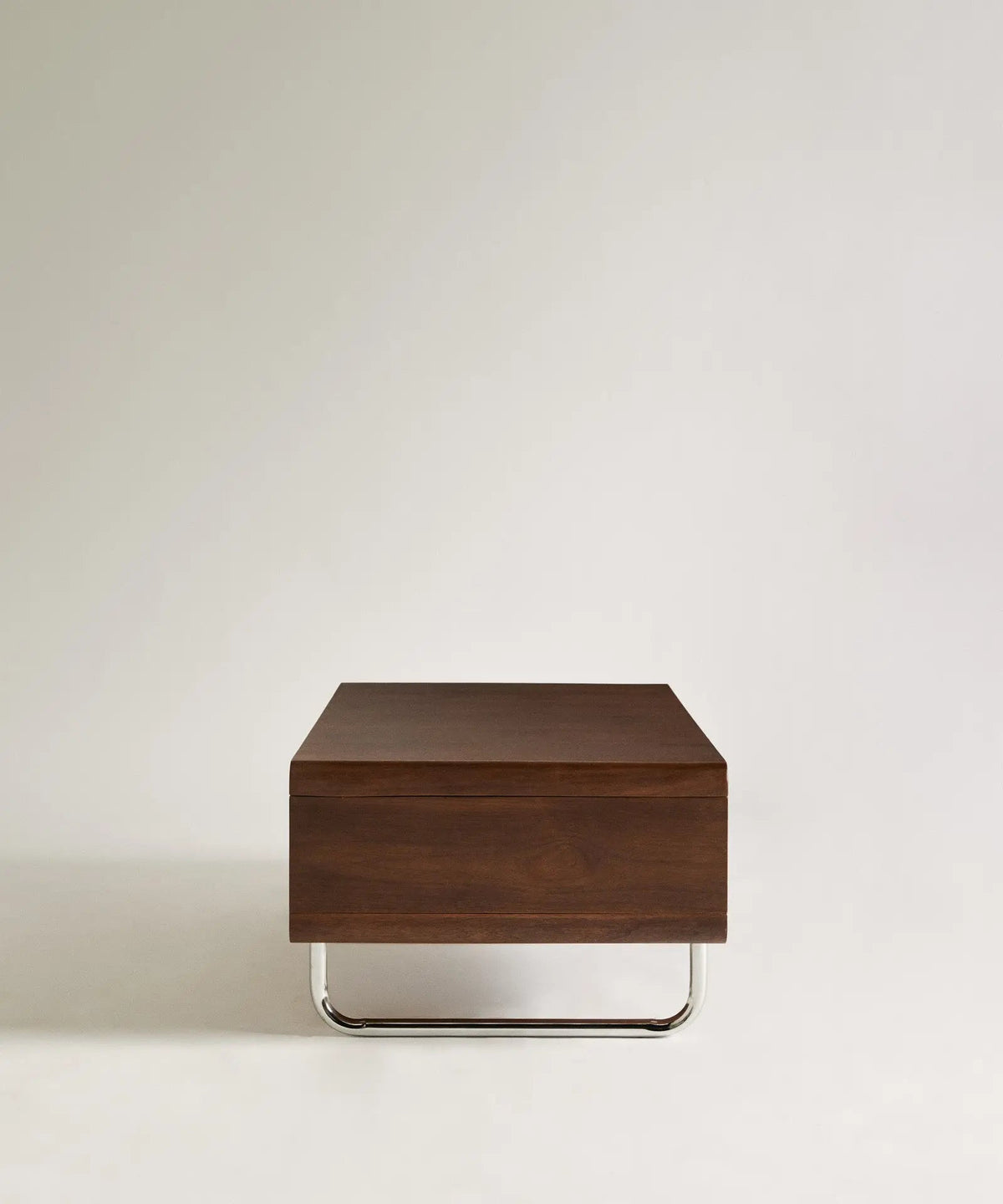 Table basse bois métal