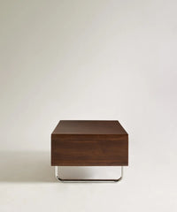Table basse bois métal