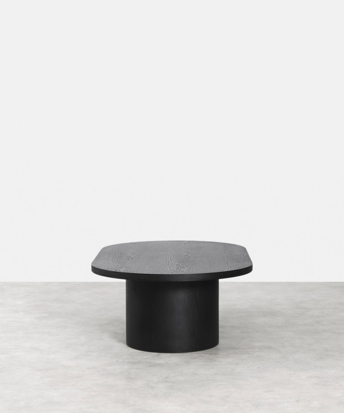 Table basse bois ovale