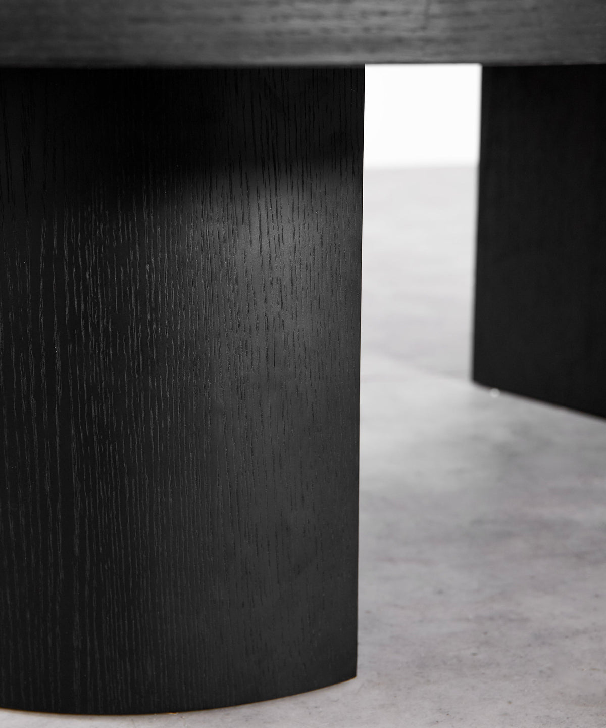 Table basse bois ovale