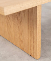 Table basse bois rectangulaire