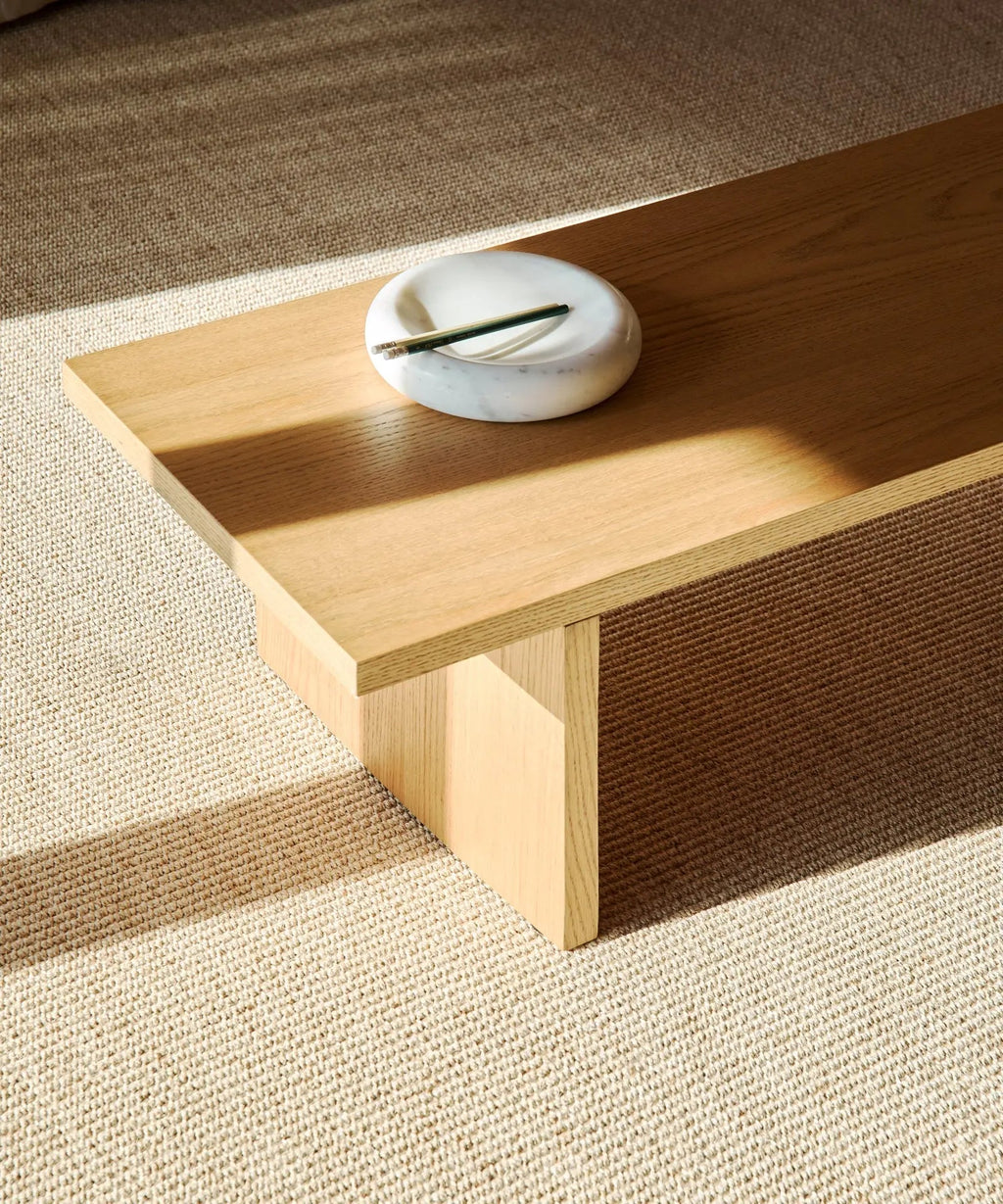 Table basse bois rectangulaire
