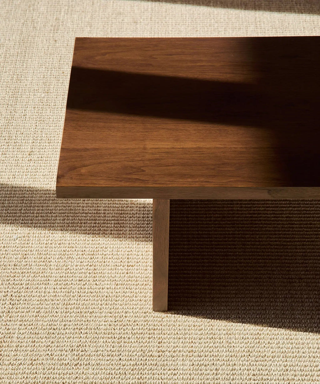 Table basse bois rectangulaire