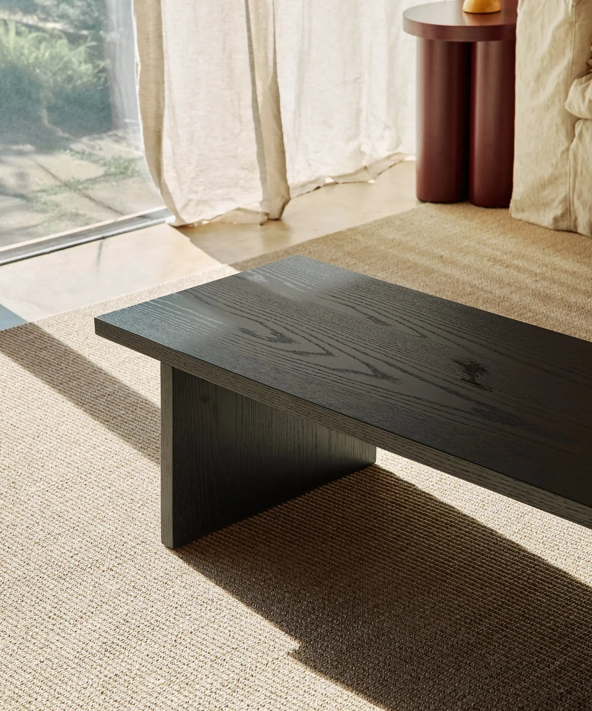 Table basse bois rectangulaire