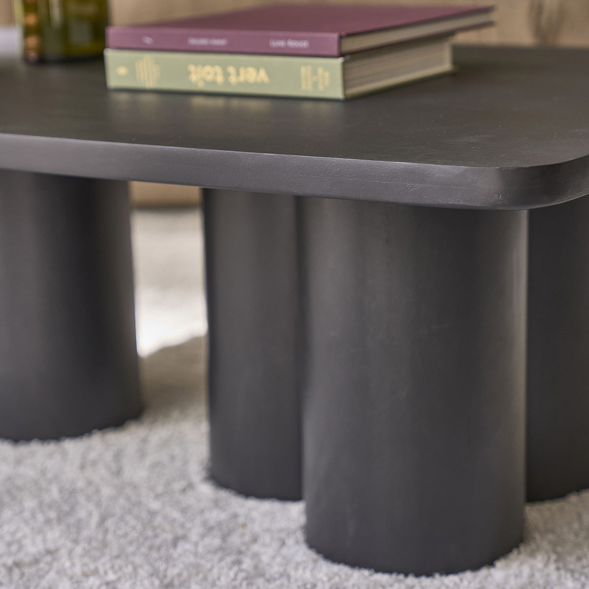 Table basse manguier noir