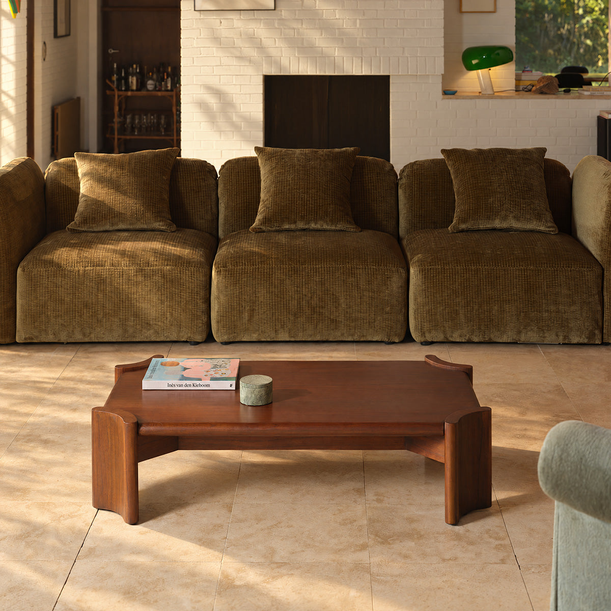 Table basse mindi marron