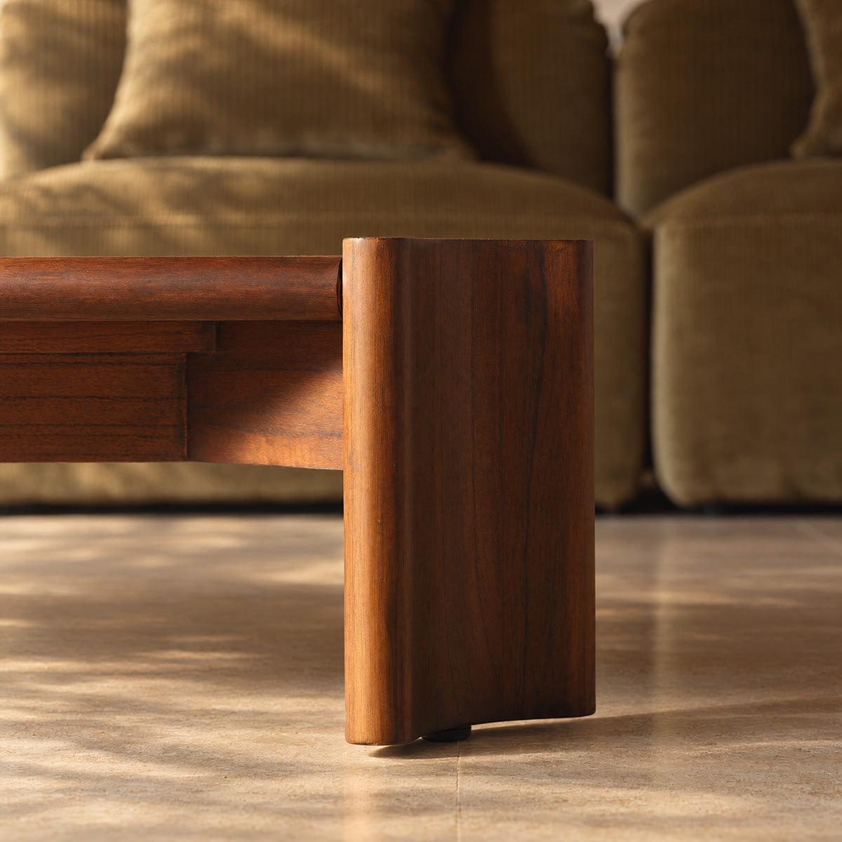 Table basse mindi marron
