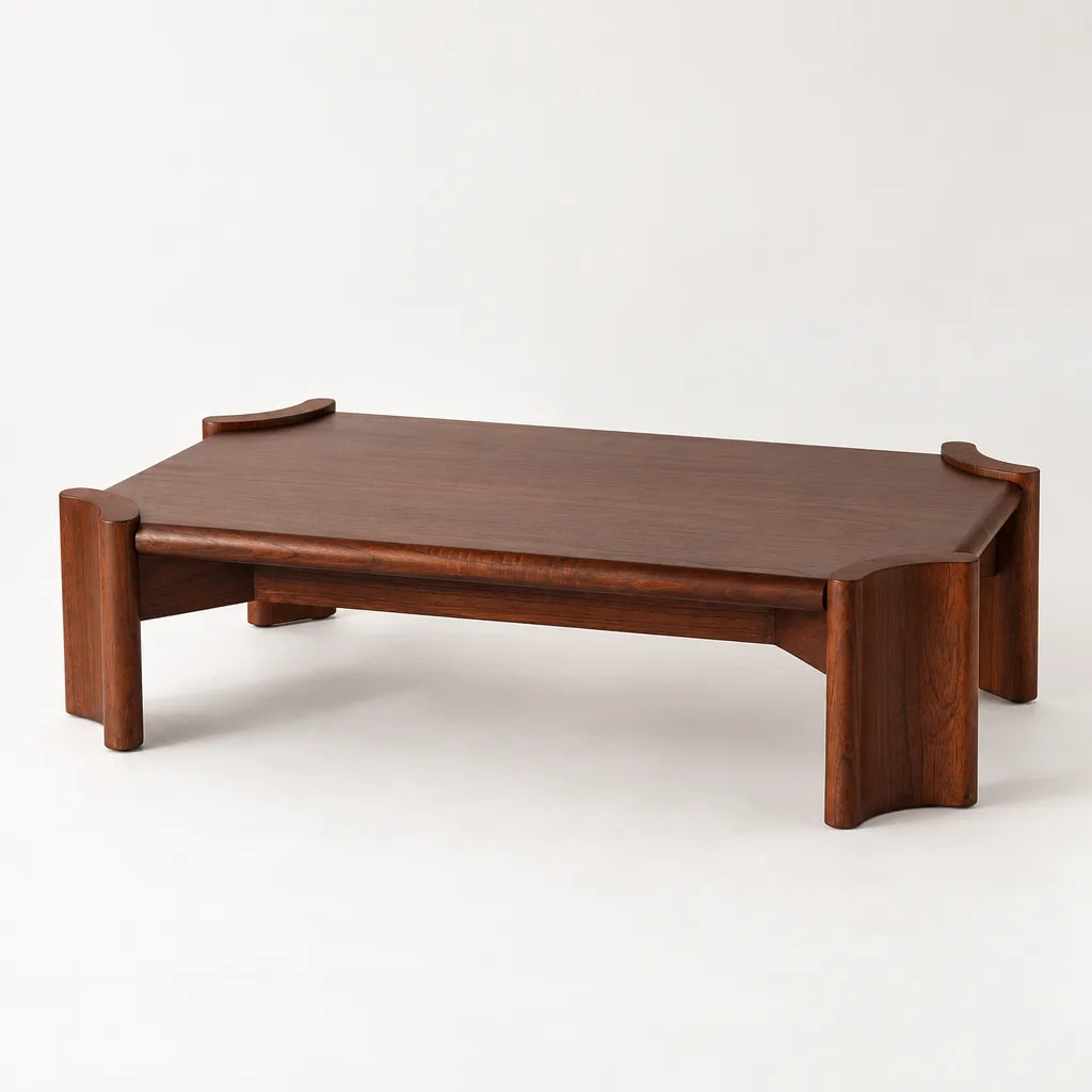 Table basse mindi marron