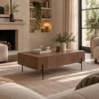 Table basse mindi chevrons