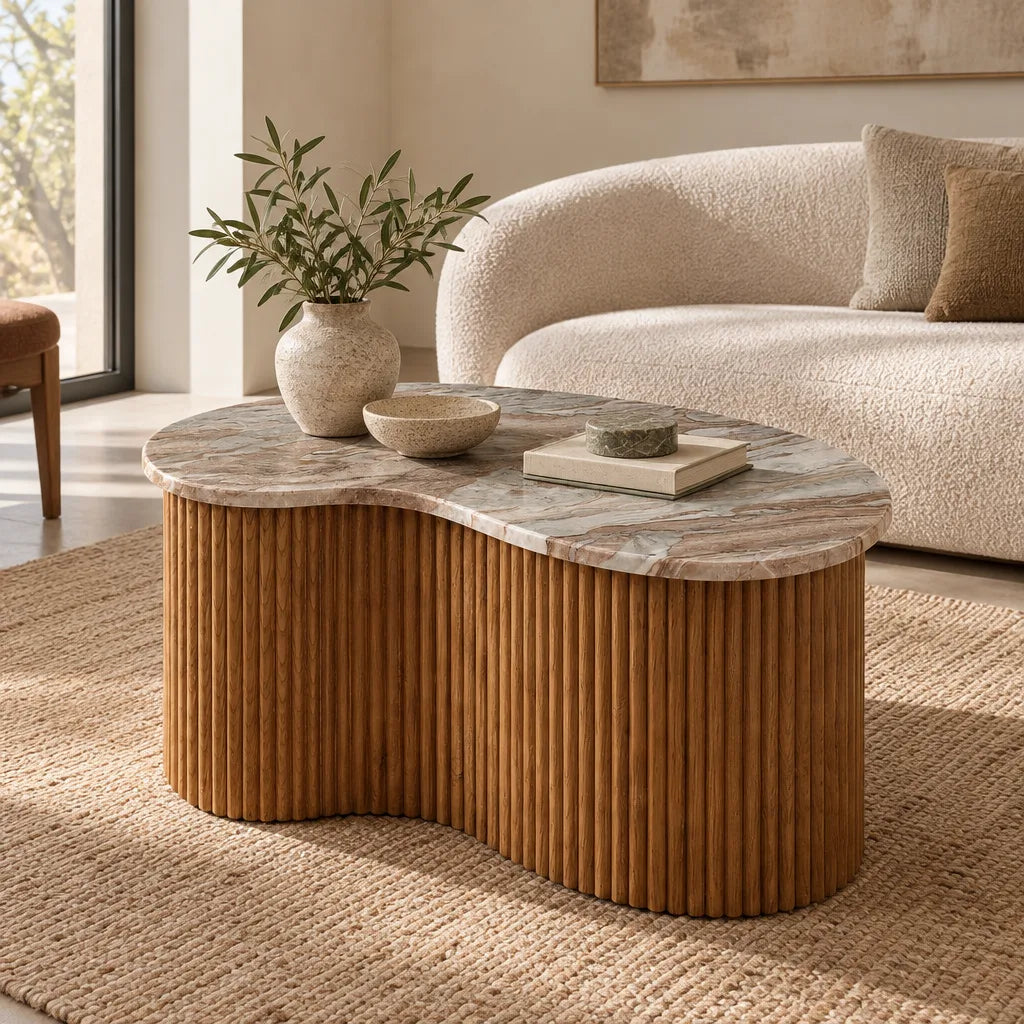 Table basse marbre Kanta