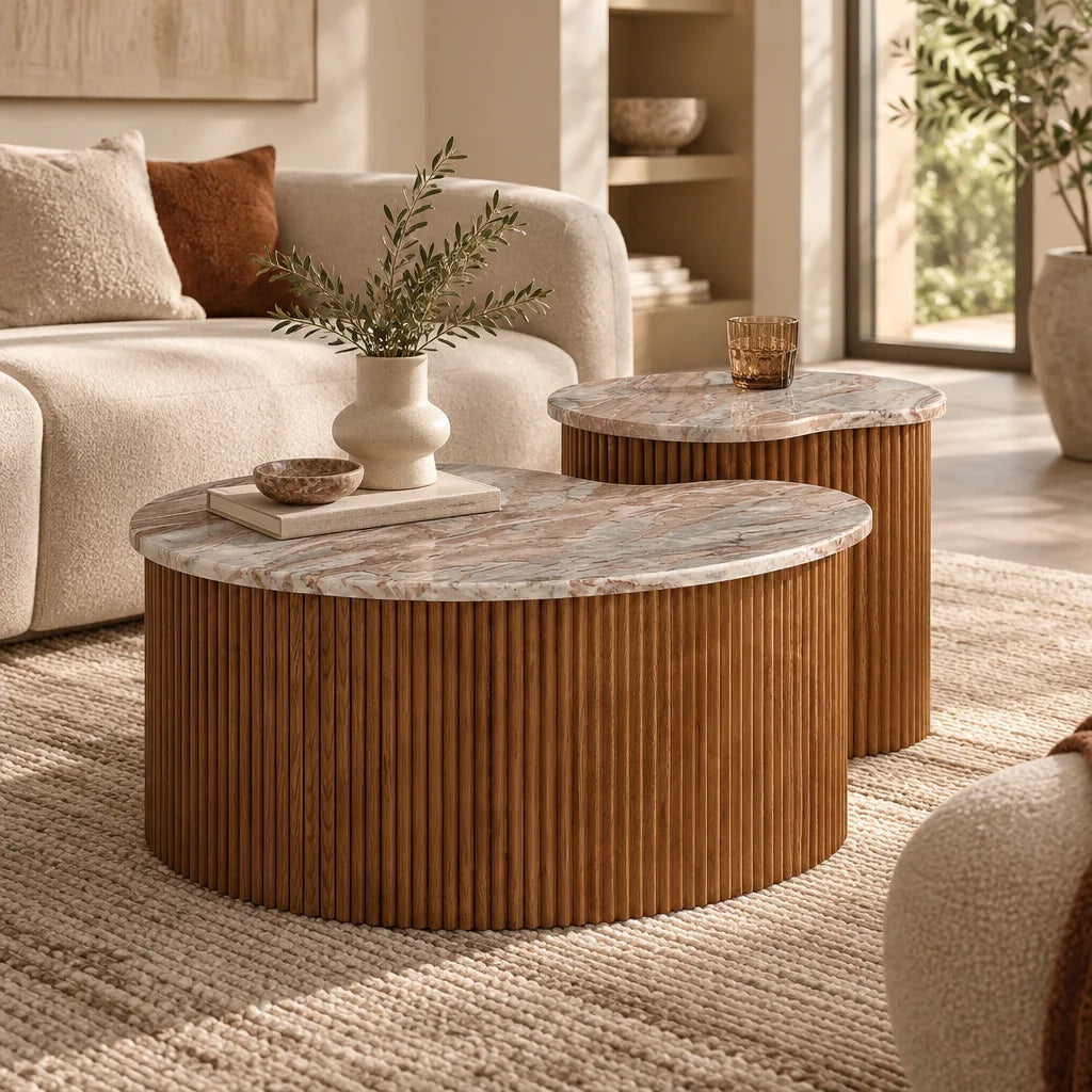 Table basse marbre Kanta