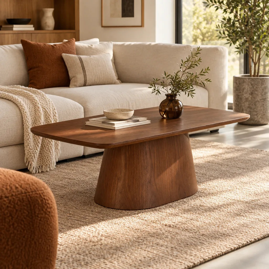 Table basse bois chêne