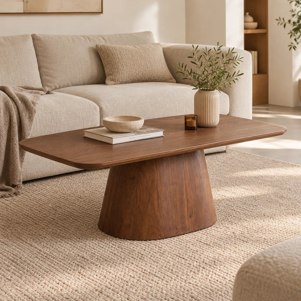 Table basse bois chêne