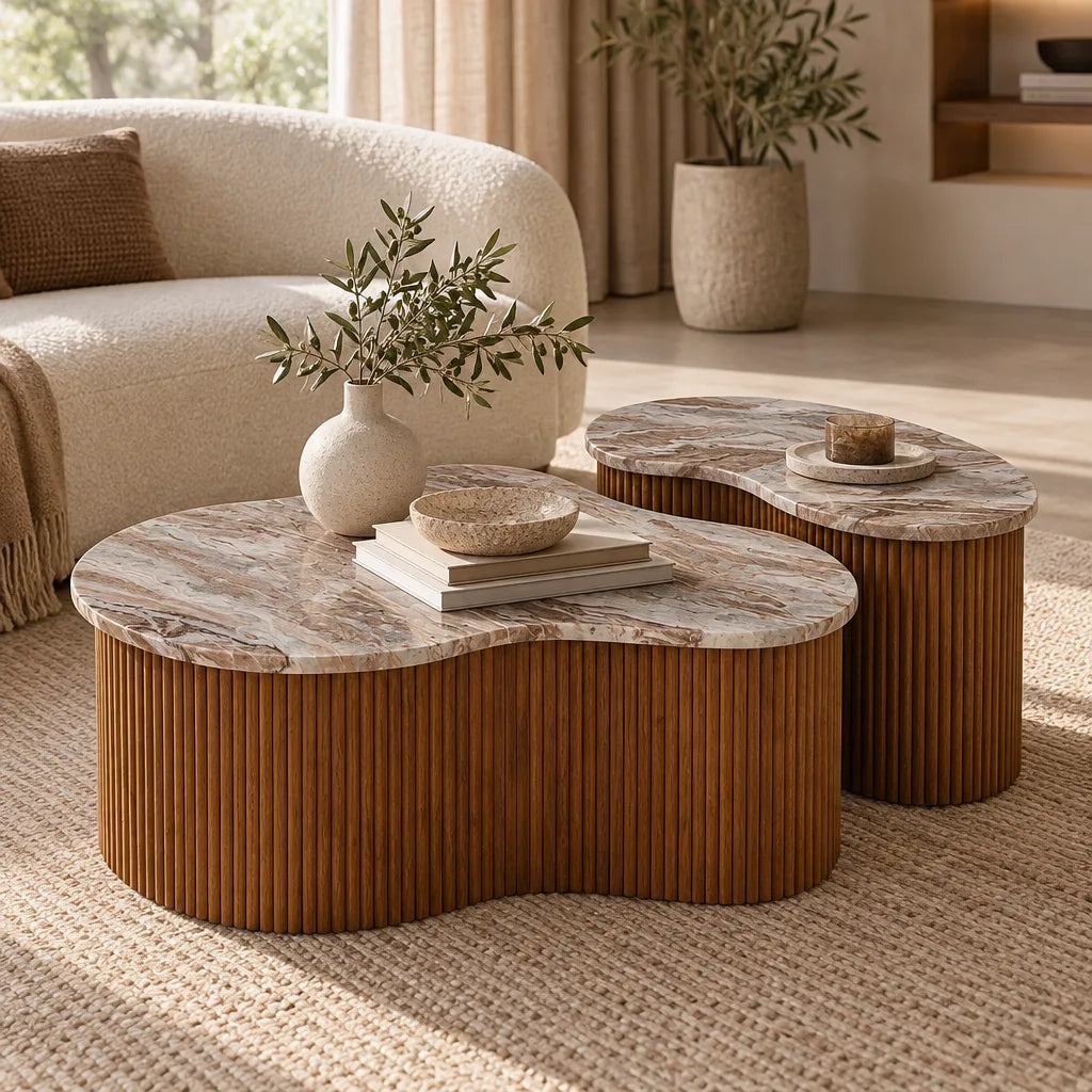 Table basse marbre Kanta