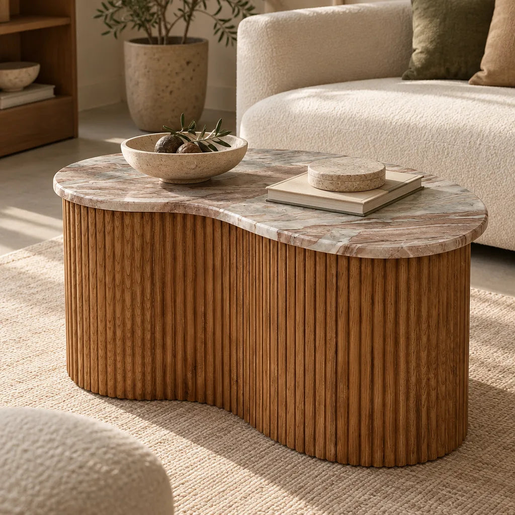 Table basse marbre Kanta