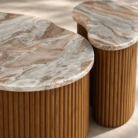 Table basse marbre Kanta