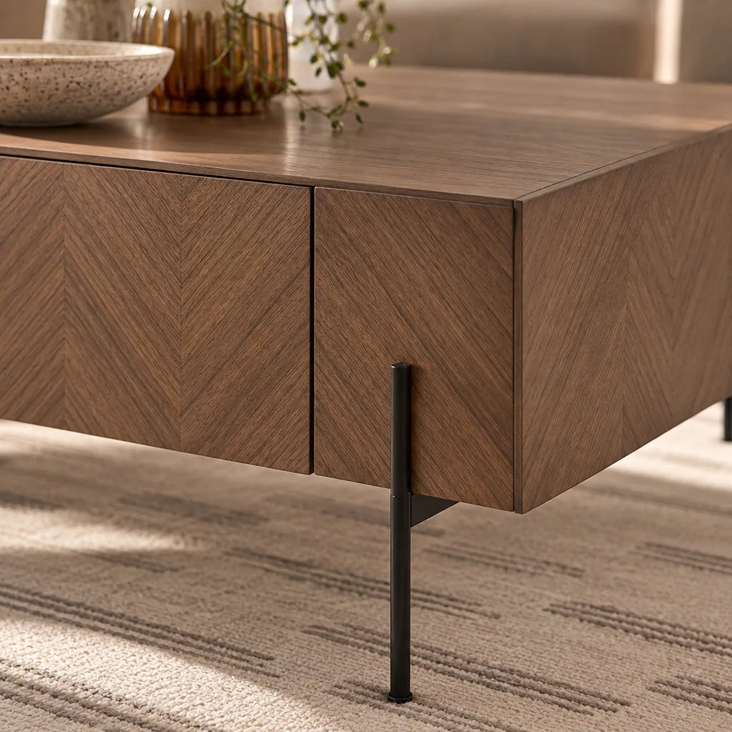Table basse mindi chevrons