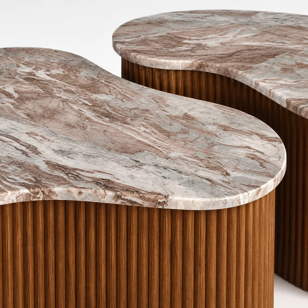 Table basse marbre Kanta
