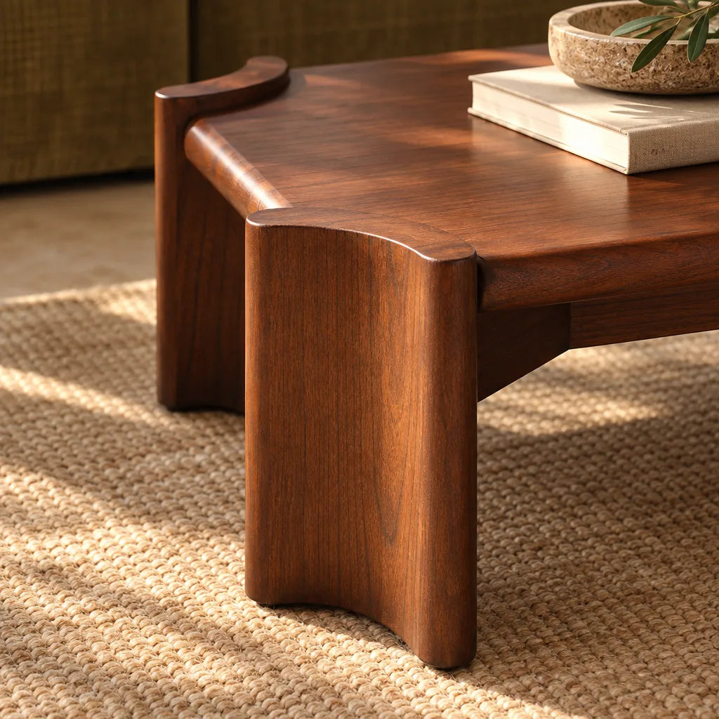 Table basse mindi marron